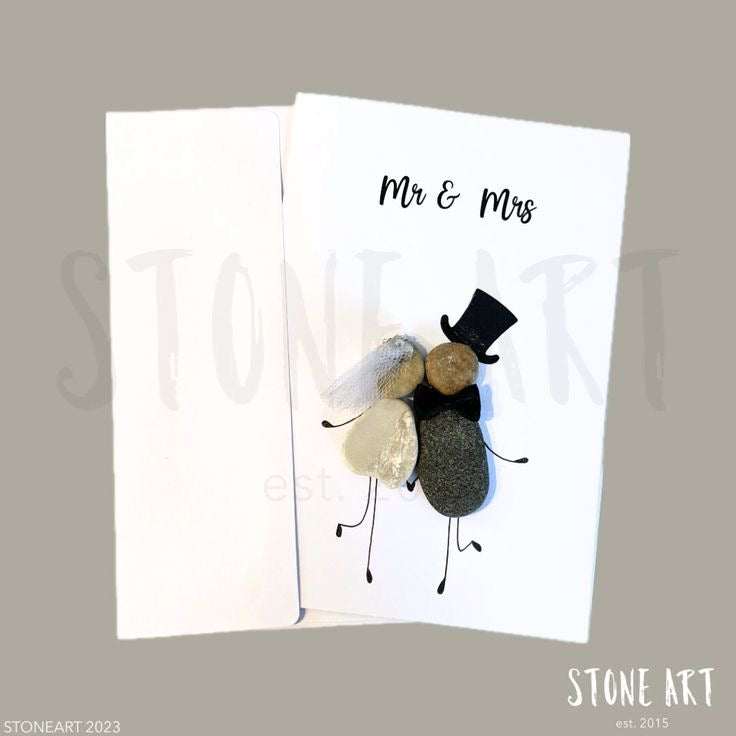 Glückwunschkarte Hochzeitskarte Mr Mrs