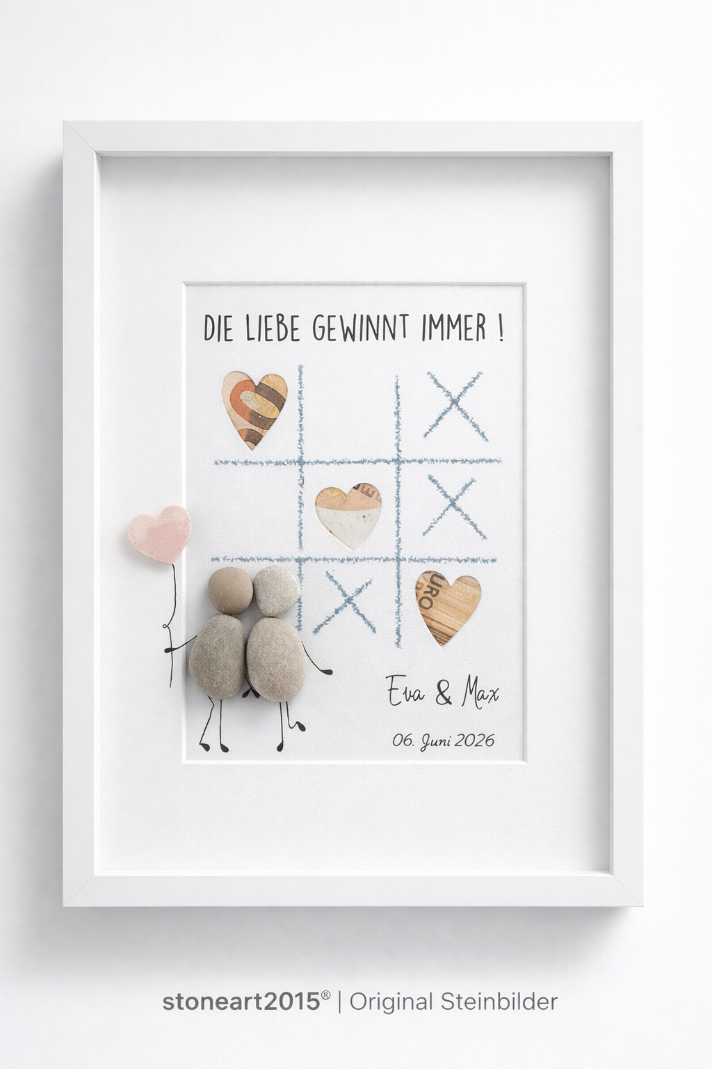 Steinbild Liebe – „Die Liebe gewinnt immer"