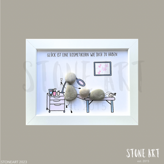 Steinbild Glück ist eine Kosmetikerin wie dich zu haben Geschenk