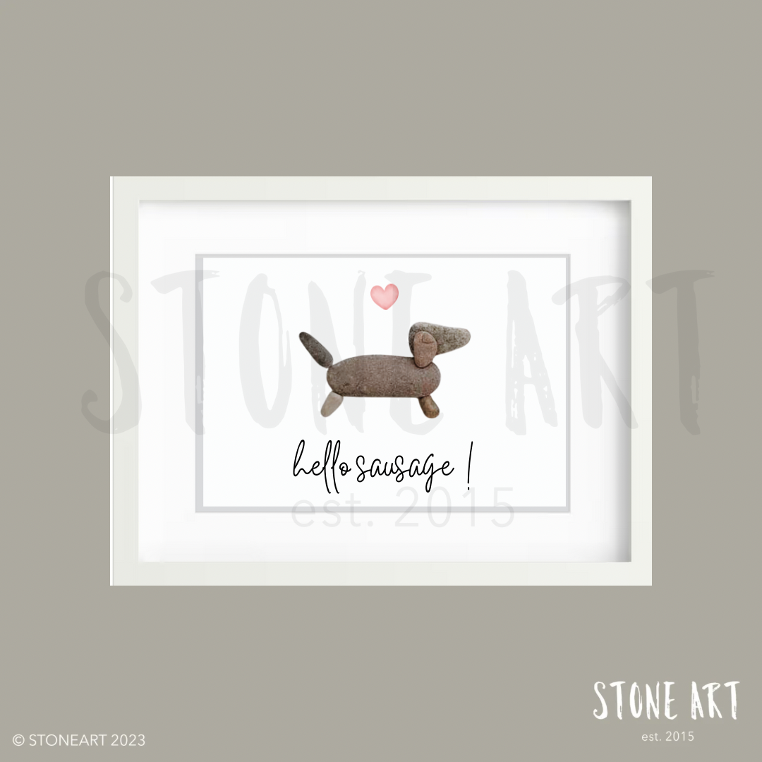 TIER13-Steinbild-Hello Sausage