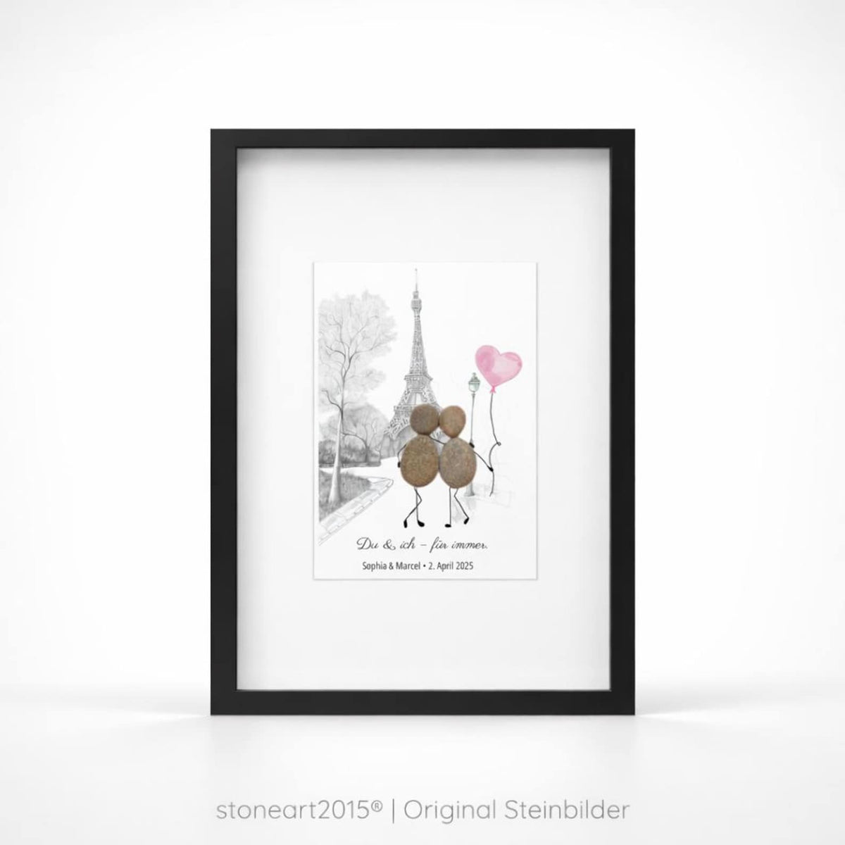 Steinbild Liebe – „Du & Ich"