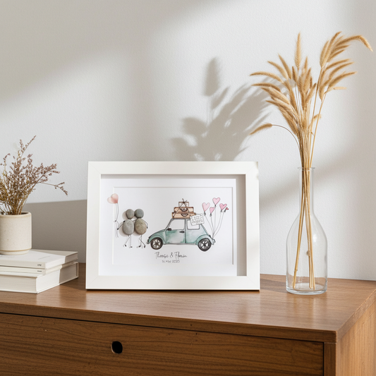 Warum ein personalisiertes Steinbild das perfekte Hochzeitsgeschenk ist