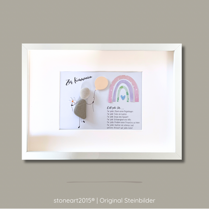 Steinbild – Gott gebe dir – Kommunion & Konfirmation Geschenk