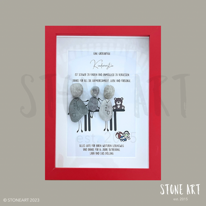 Steinbild Ein großartiger Kinderarzt ist schwer zu finden