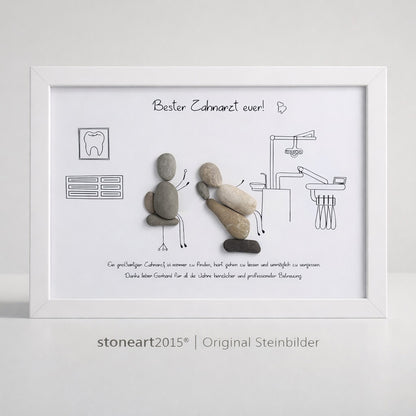Stone picture Best Dentist - Doctor Thank You Gift