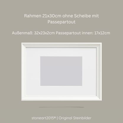 Stone picture - parsley wedding - married for 12.5 years