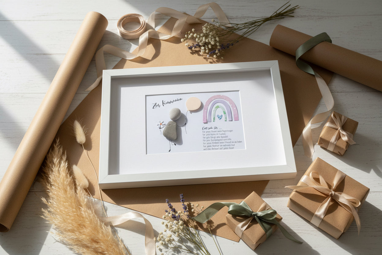 Steinbild – Gott gebe dir – Kommunion & Konfirmation Geschenk