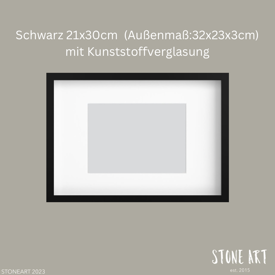 Steinbild - Rosenhochzeit (10. Hochzeitstag)