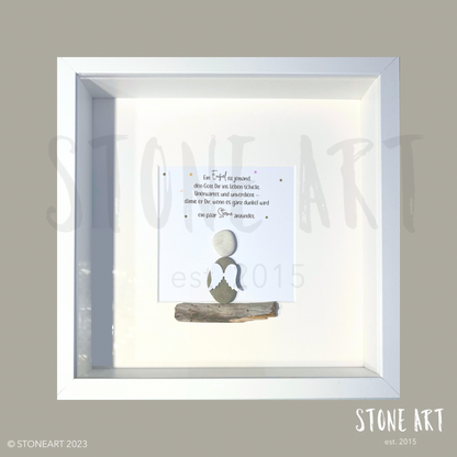 ENG10-Steinbild-Ein Engel ist jemand