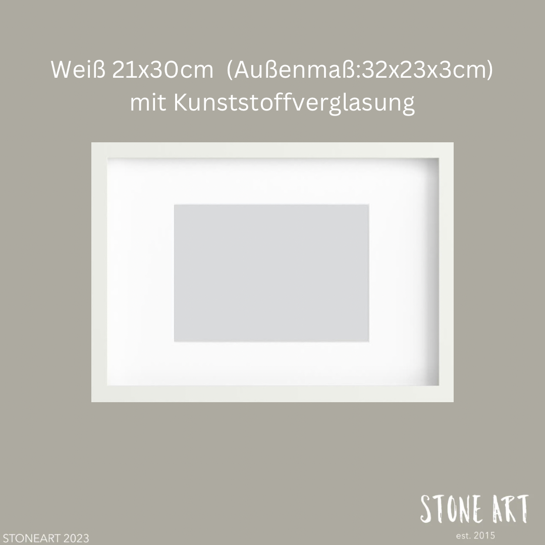 Steinbild - Rosenhochzeit (10. Hochzeitstag)