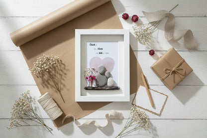 Steinbild Mama - Geschenk zum Muttertag