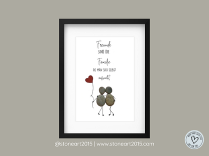 FREU81-Steinbild-Freunde_sind_die_Familie_die_man_sich_selbst_aussucht