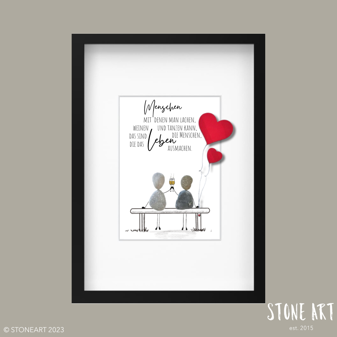 Immagine di pietra - Resteremo amici finché non saremo vecchi e smemorati