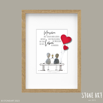 Immagine di pietra - Resteremo amici finché non saremo vecchi e smemorati