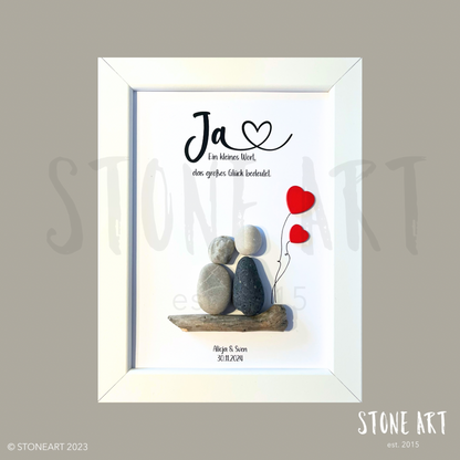 HOCH23-Steinbild-Ja - Ein kleines Wort