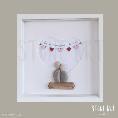 Steinbild Du machst mein Leben wunderschoen