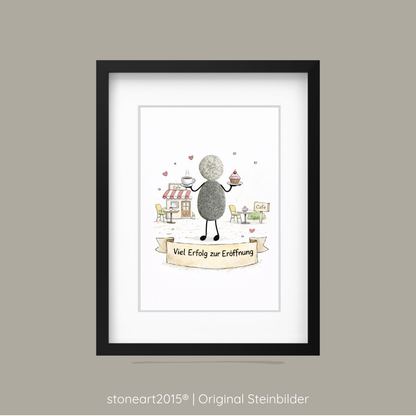 Stone picture - doctor - thank you for everything