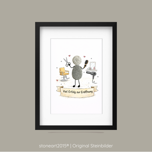 Geschenk zur Geschäftseröffnung - Friseur