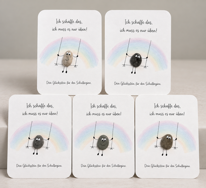 Karte zur Einschulung - Motivationskarte Ich schaff das
