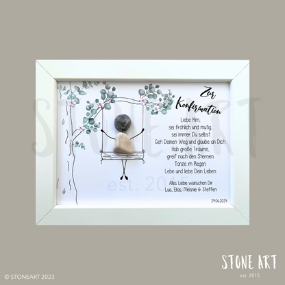 KOM18-SteinbildSei fröhlich und mutig - Kommunion