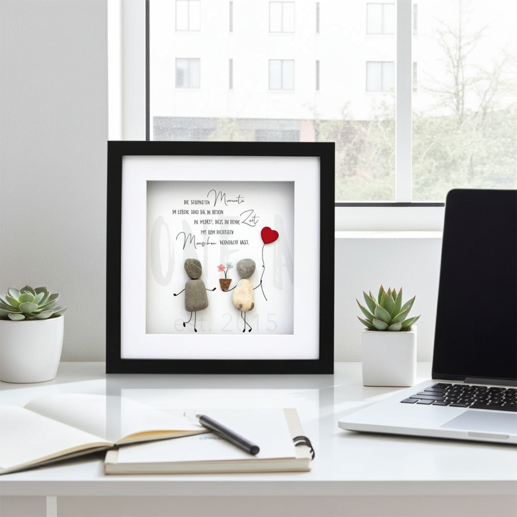 Stone picture - The most beautiful moments in life...