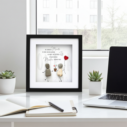 Stone picture - The most beautiful moments in life...