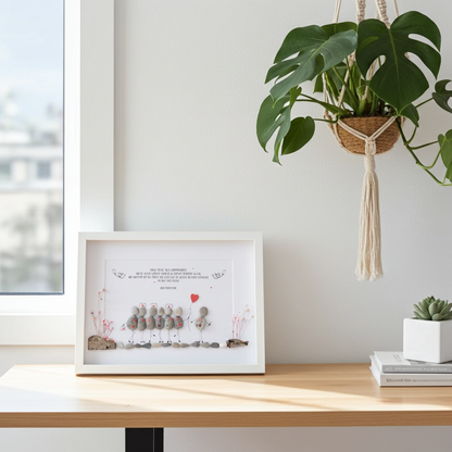 Steinbild „Krankenschwestern“ – Geschenk für Pflegekräfte mit Herz