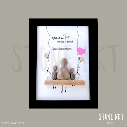 Steinbild Glück ist eine Tante wie dich zu haben Geschenk