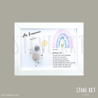 Steinbild besonderes Kommunion Geschenk