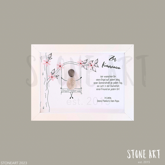 Steinbild Kommunion Geschenk