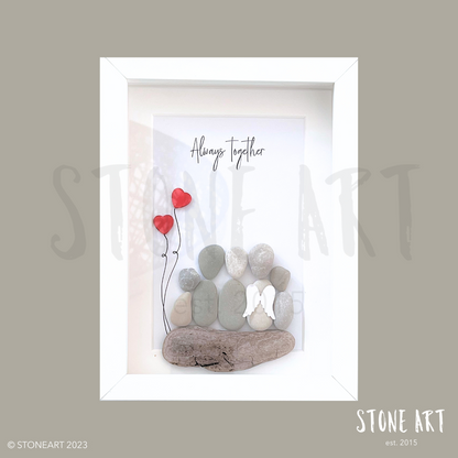 TRAU24-Steinbild-Always_together-Trauergeschenk