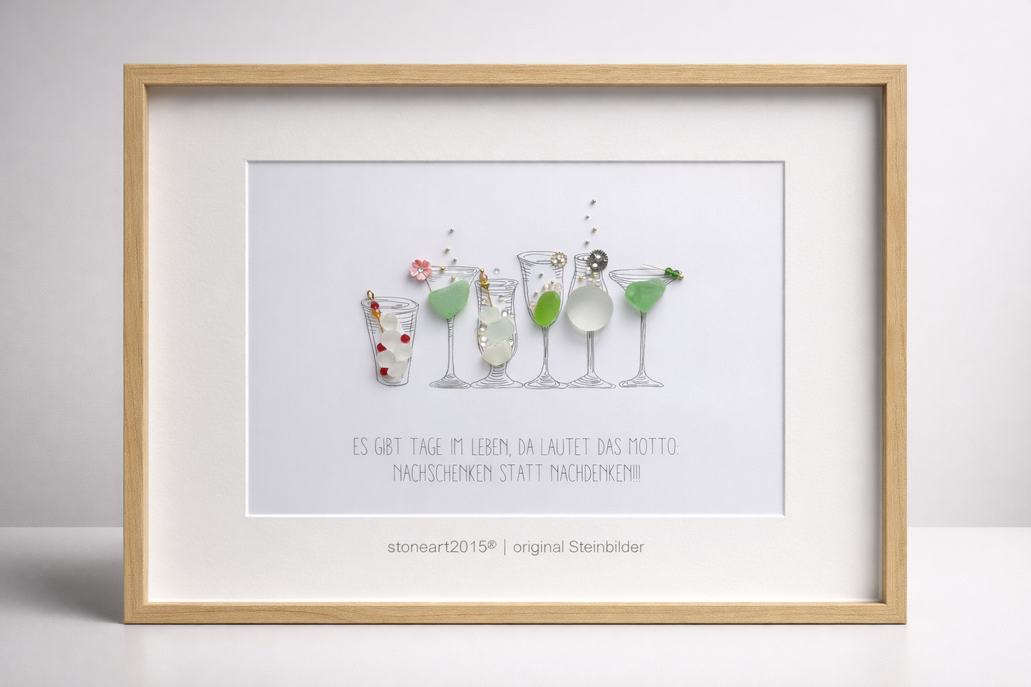 Steinbild Cocktails – „Es gibt Tage im Leben, da lautet das Motto: Nachschenken statt Nachdenken"