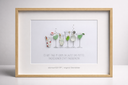 Steinbild Cocktails – „Es gibt Tage im Leben, da lautet das Motto: Nachschenken statt Nachdenken"