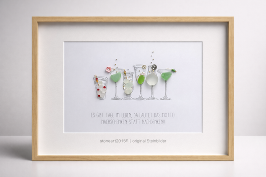 Steinbild Cocktails – „Es gibt Tage im Leben, da lautet das Motto: Nachschenken statt Nachdenken"